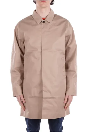Barbour Płaszcze, Mężczyzna, Różowy, M, Bawełna, Męskie Logo Z przodu Kurtka