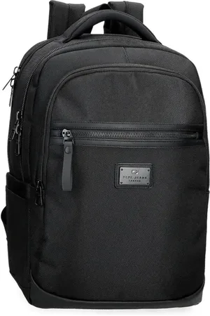 Pepe Jeans Torebki, Mężczyzna, Czarny, ONE SIZE, Plecak na laptopa z portem USB