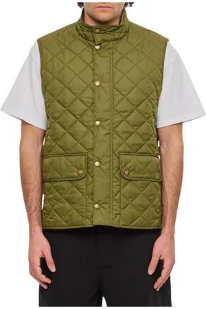 Barbour Kurtki, Mężczyzna, Zielony, S, Pikowana Zielona Kurtka