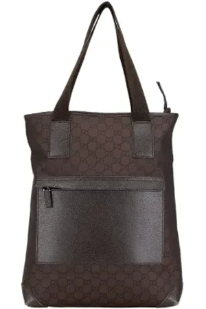 Gucci Pre-owned, Mężczyzna, brązowy, ONE SIZE, Skóra, Pre-owned Canvas gucci-bags
