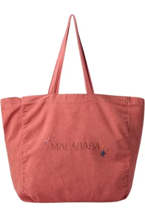 MALABABA Torebki, Kobieta, Czerwony, ONE SIZE, Eko xl wyhaftowana torba