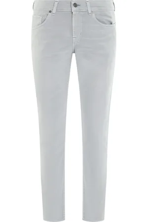 7 for all Mankind Jeansy, Mężczyzna, Szary, W30, Slimmy Left Hand Aero Szare Jeansyy