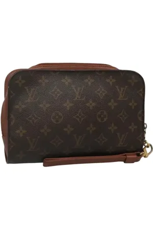 LOUIS VUITTON Pre-owned, Kobieta, brązowy, ONE SIZE, Skóra, Pre-owned Canvas clutches