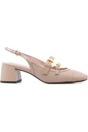 Coccinelle Buty, Kobieta, Różowy, 39 EU, Różowe Obcasy Z Paskiem