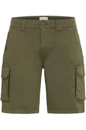 Blend Szorty, Mężczyzna, Zielony, 2XL, Denim, Cargo Bermuda Shorts dla Mężczyzn