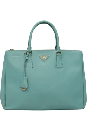 Prada Pre-owned, Kobieta, Niebieski, ONE SIZE, Skóra, Pre-owned Leather prada-bags