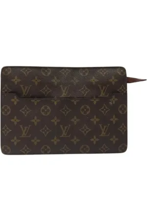 LOUIS VUITTON Pre-owned, Kobieta, brązowy, ONE SIZE, Pre-owned Canvas clutches