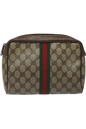 Gucci Pre-owned, Kobieta, Zielony, ONE SIZE, Skóra, Pre-owned Leather clutches