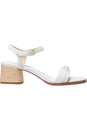 Michael Kors Buty, Kobieta, Biały, 38 1/2 EU, Białe Sandały dla Kobiet