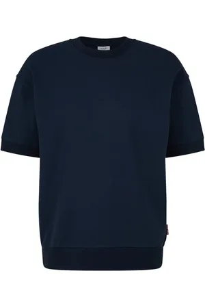 JOOP! Koszulki, Mężczyzna, Niebieski, L, Męski T-shirt z bawełny Granatowy