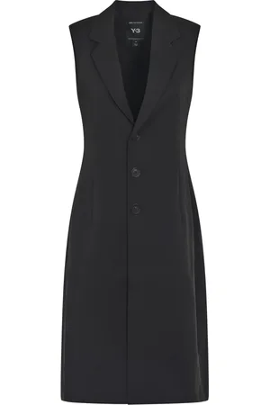 Y-3 Sukienki, Kobieta, Czarny, S, Stylowe Sukienki Kolekcja