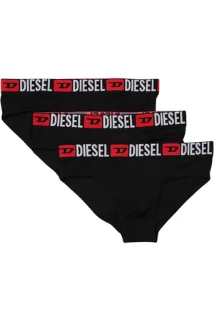 Diesel Bielizna, Mężczyzna, Czarny, S, Męskie czarne bielizna 3-pack