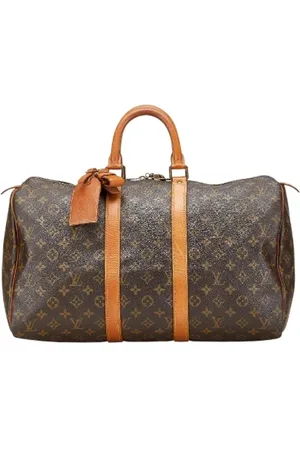 LOUIS VUITTON Pre-owned, Kobieta, brązowy, ONE SIZE, Skóra, Pre-owned Canvas travel-bags