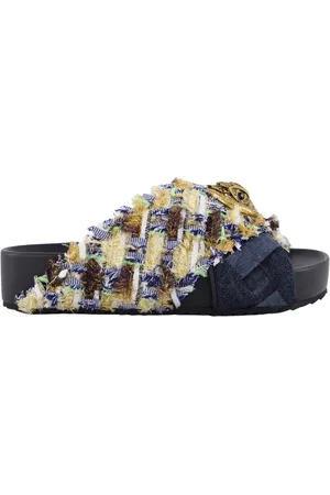 Kurt Geiger Buty, Kobieta, Wielobarwność, 37 EU, Botki Chelsea z Krzyżowym Paskiem