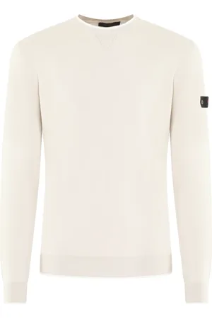 Peuterey Bluzy, Mężczyzna, Beżowy, M, Sweter Heren Rubjerg Stylowy