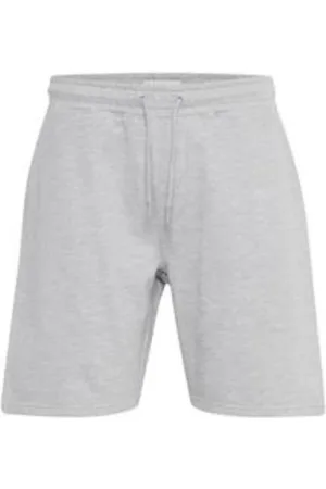 Blend Szorty, Mężczyzna, Szary, L, Len, Spodenki do biegania Brody Wygodne i Trendy