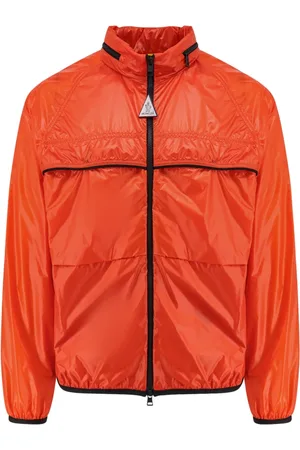 Moncler Kurtki, Mężczyzna, Czerwony, M, Czerwone Genius Kurtki z Zapięciem na Zamek