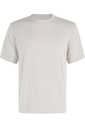 Malo Koszulki, Mężczyzna, Szary, M, Bawełna, Bawełna Lniana T-shirt Jersey
