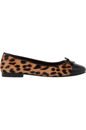 Tory Burch Buty, Kobieta, brązowy, 37 EU, Leopard Print Ballet Flats