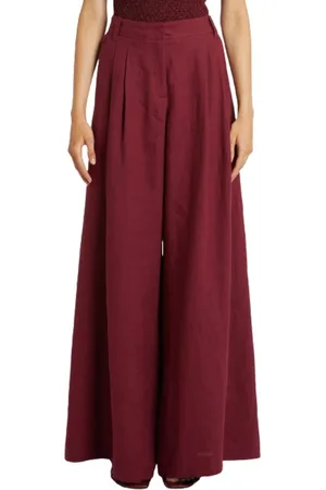 MARELLA Spodnie, Kobieta, Czerwony, 2XS, Bordeaux Spodnie