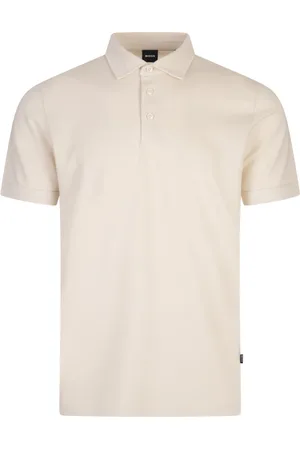 HUGO BOSS Koszulki, Mężczyzna, brązowy, XL, Brązowa Bawełniana Koszula Męska