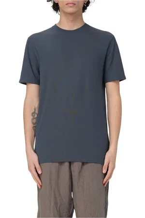 ZANONE Koszulki, Mężczyzna, Niebieski, XL, Casualowy Bawełniany T-shirt dla Mężczyzn