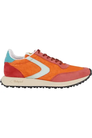 Valsport 1920 Buty, Mężczyzna, Wielobarwność, 41 EU, Nylon, Vintage Nylon Sneakers Pomarańczowe Zamsz