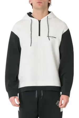 Armani Exchange Bluzy, Mężczyzna, Wielobarwność, S, Zielona Kolekcja Swetrów