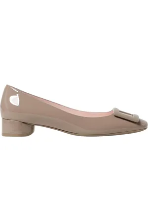 Roger Vivier Buty, Kobieta, Szary, 37 1/2 EU, Eleganckie Szare Buty Damskie
