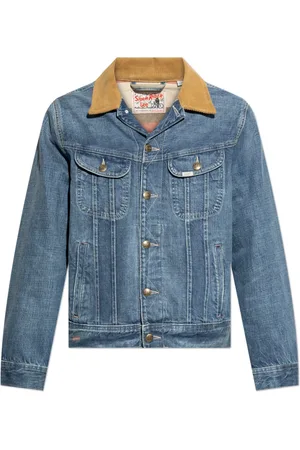Paul Smith Kurtki, Mężczyzna, Niebieski, M, Denim, x Lee