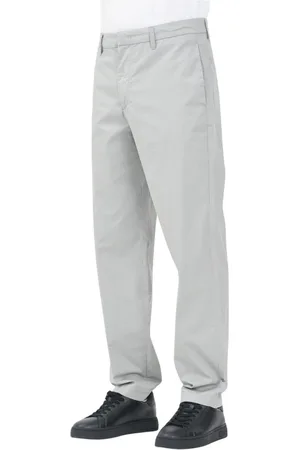 Armani Exchange Spodnie, Mężczyzna, Szary, W36, Casual Szare Spodnie Regular Fit Wiosna/Lato