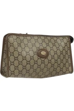 Gucci Pre-owned, Kobieta, Beżowy, ONE SIZE, Skóra, Pre-owned Leather clutches