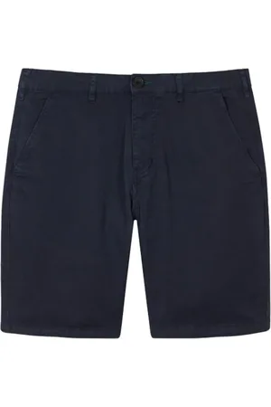 Paul Smith Szorty, Mężczyzna, Niebieski, W33, Casual Shorts z Bawełny i Elastanu