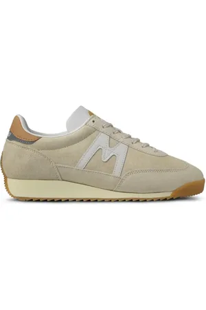 PUMA Buty, Mężczyzna, Beżowy, 40 1/2 EU, Len, Ikoniczne Karhu Mestari Sneakers