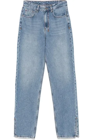 KSUBI Jeansy, Kobieta, Niebieski, W28, Denim, Niebieskie Jeansyy z Klasycznym Stylem
