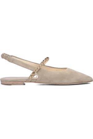 Kennel & Schmenger Buty, Kobieta, Beżowy, 39 EU, Zamsz, Eleganckie Beżowe Slingbacki dla Kobiet