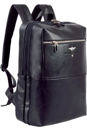 Aeronautica Militare Torebki, Mężczyzna, Czarny, ONE SIZE, Męski Plecak w Stylu Militarnym