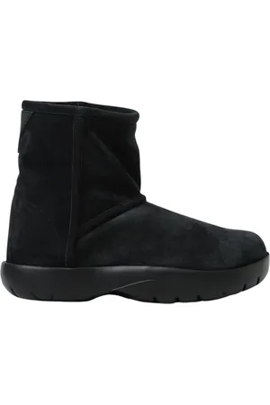 Bottega Veneta Buty, Kobieta, Czarny, 40 EU, Zamsz, Czarne Zamszowe Buty na Rzepy