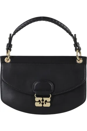 Ganni Torebki, Kobieta, Czarny, ONE SIZE, Mini Torba z Uchwytem