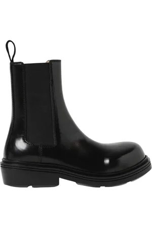 Bottega Veneta Buty, Kobieta, Czarny, 37 EU, Czarne Skórzane Chelsea Botki