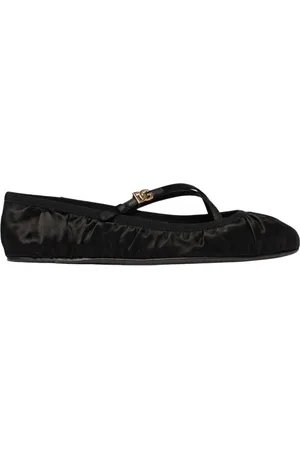 Dolce & Gabbana Buty, Kobieta, Czarny, 39 EU, Rubinowe Baletki