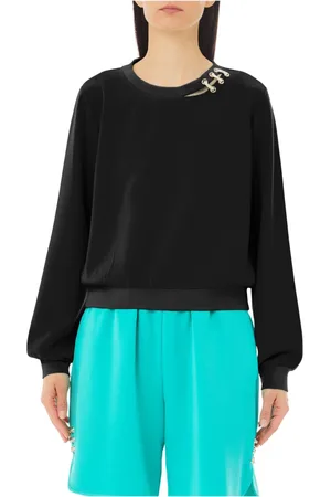 Liu Jo Bluzy, Kobieta, Czarny, M, Bluza Z Kapturem