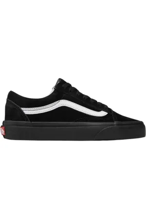Vans Buty, Mężczyzna, Czarny, 44 EU, Zamsz, Czarne Zamszowe Buty na Sznurowadła