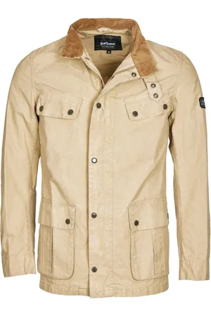 Barbour Kurtki, Mężczyzna, Beżowy, M, Kurtka wodoodporna Regular Fit