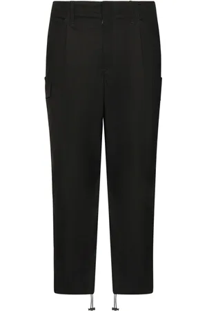 Dolce & Gabbana Spodnie, Mężczyzna, Czarny, L, Czarne Spodnie dla Mężczyzn