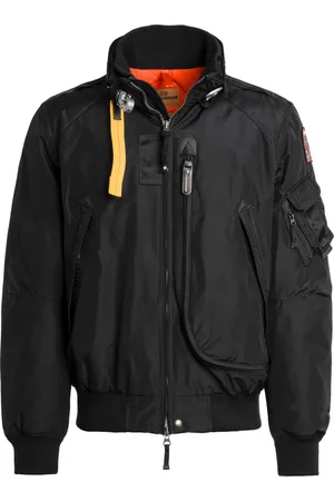 Parajumpers Kurtki, Mężczyzna, Czarny, S, Nylon, Kurtka Bomber Fire Czarna