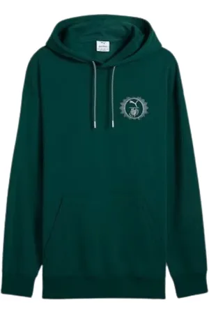 PUMA Bluzy, Kobieta, Zielony, S, Slytherin Bluza Dark Myrtle