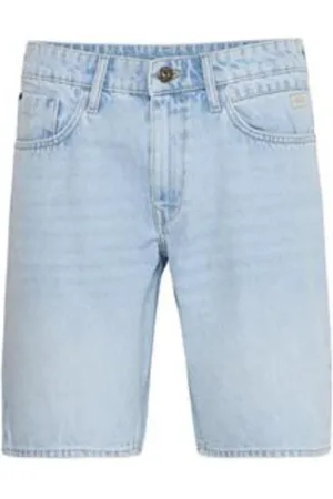Blend Szorty, Mężczyzna, Niebieski, S, Denim, Oversize Denim Bermuda Shorts
