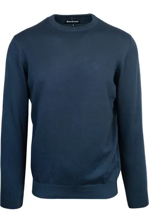 Barbour Swetry, Mężczyzna, Niebieski, XL, Dopasowane Bawełniane Bluzy Z Kapturem
