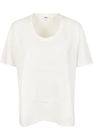 Aspesi Koszulki, Kobieta, Biały, S, Miękki Biały T-shirt